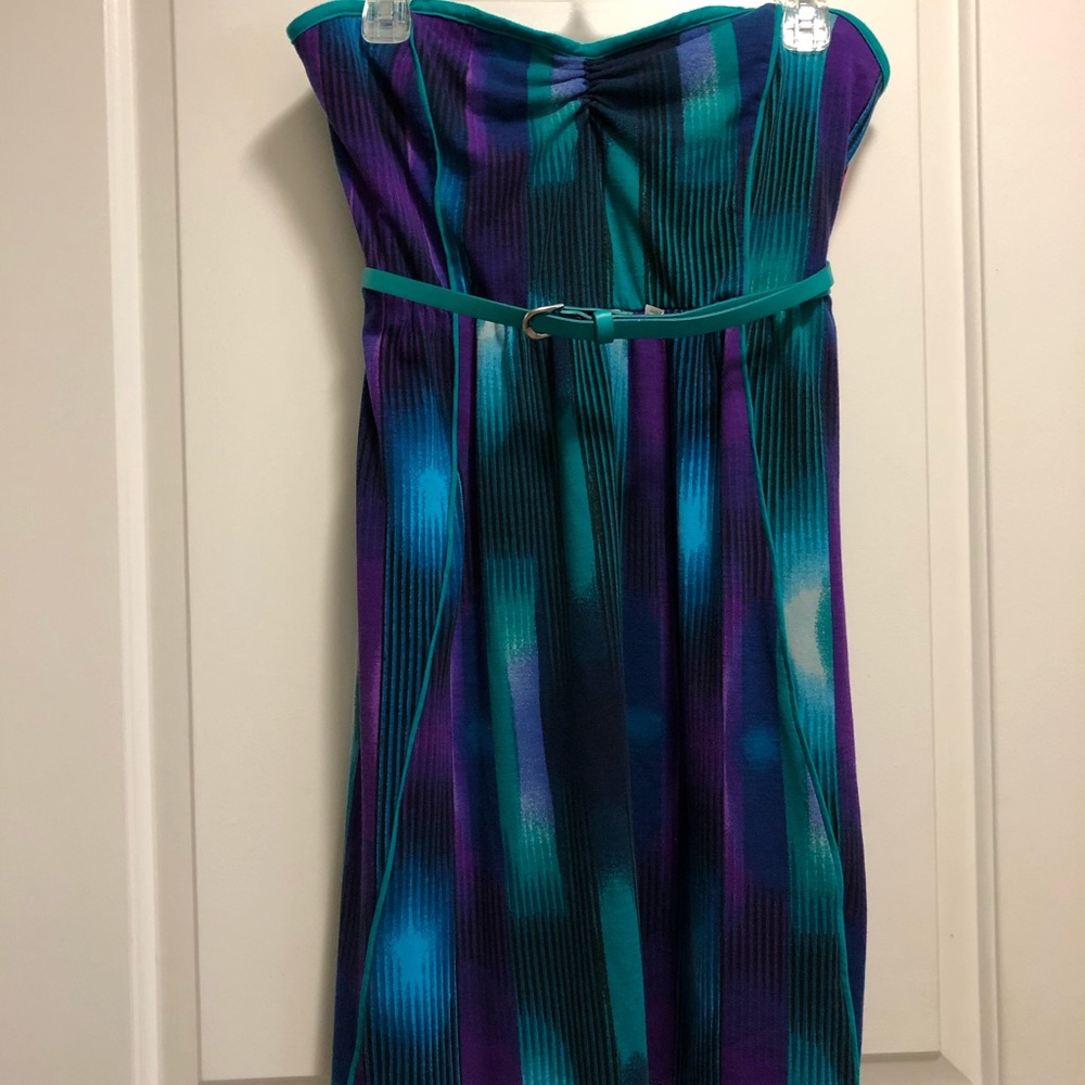 Strapless dress